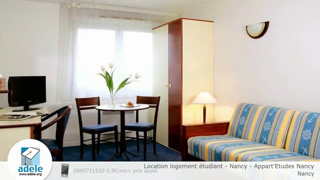 Location logement étudiant - Nancy - Appart'Etudes Nancy