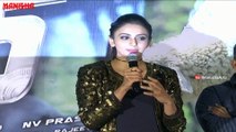 Rakul Preet Speech @ Dhruva Movie Trailer Launch - Ram Charan, Allu Aravind, Hiphop Tamizha