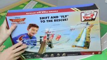 Disney Planes Fire & Rescue Action Shifters Piston Peak Air Attack Track Set Plane Toys