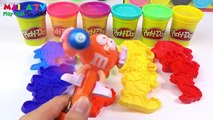 Learn Colors For Children With Mickey Mouse, Donald Duck, M&M Play Doh Toys