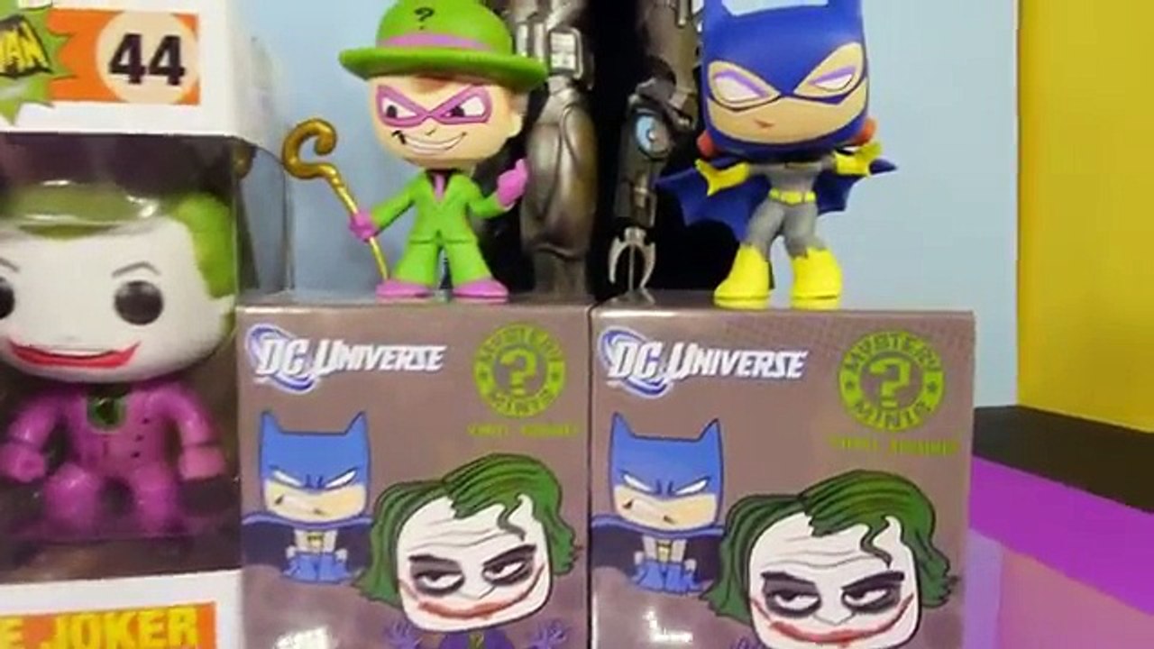 Funko Pop DC Universe Mystery Mini Batman Toys + Kinder Surprise Egg Opening - Disney Cars Toy Club