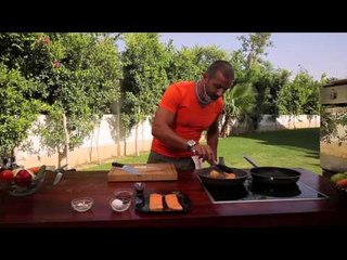 كرات ارز بالسلمون المدخن صوص احمر - سلاطة سلمون فيلية بالخضروات | شبكة وصنارة حلقة كاملة