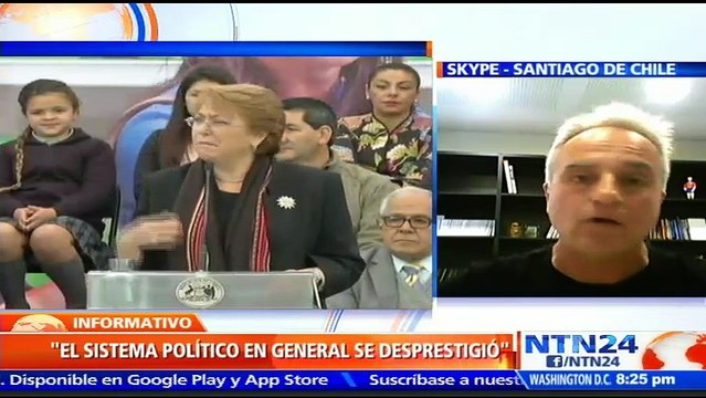 Se perdió la sintonía con el pueblo : Analista político Cristian Leporati sobre baja popularidad de Michelle Bachelet