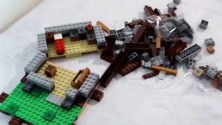 LEGO MINECRAFT!! [PART 2] Set 21115 THE FIRST NIGHT