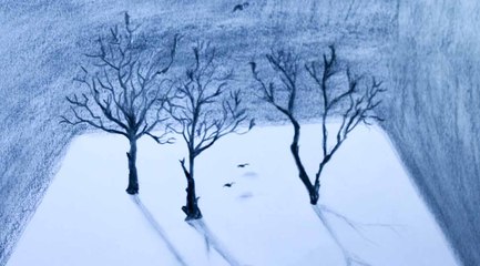 how to draw a 3d tree  رسم شجيرات تلاثية الأبعاد بكل سهولة