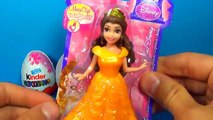 Disney PRINCESS Belle Ariel Kinder Surprise eggs Disney Princess Barbie Kinder Surprise egg!