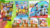 Kinder Surprise eggs and Surprise Blind bags Toy Story Angry Birds The Simpsons