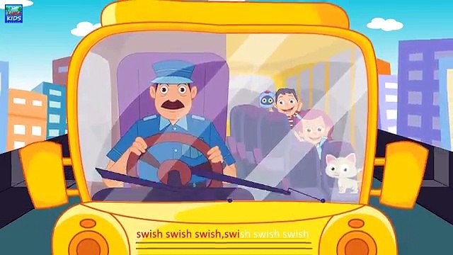 The Wheels On The Bus | Nursery Rhymes | Kids Rhymes | Baby Songs | Children Videos
