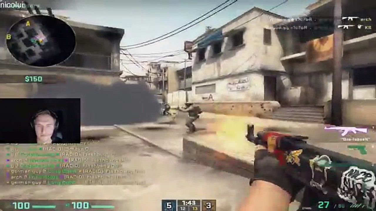 CS:GO - 1v5 NINJA DEFUSE IN PRO MATCH