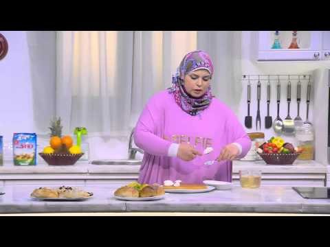 بسبوسة باللبن المكثف | نجلاء الشرشابي
