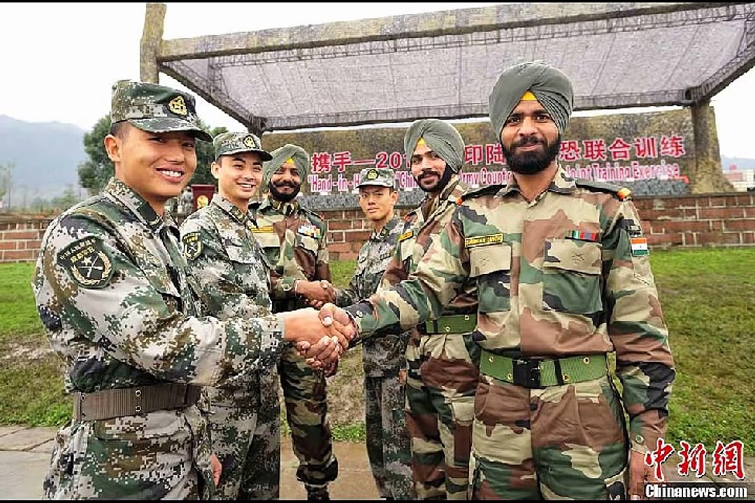 Military Weapon India and China joint military exercise in jammu Kashmir, Message to Pakistan