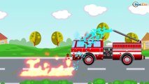 The Police Car in Police Chase - Cars & Trucks Cartoons - Vehicle & Car Planet for children