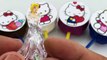 Fun Lollipop Smiley Play Doh Toys Disney Princess, Hello Kitty Learn Colors and Creative for Kids