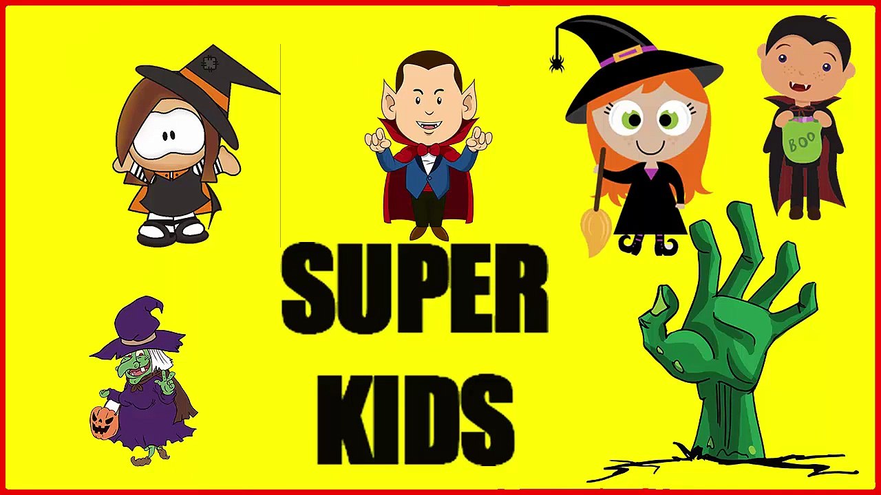 Halloween Finger Family Song | Monster Finger Family Nursery Rhymes