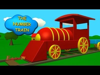 The Number Train | Numbers Song for Children - 1 to 10 Number Train