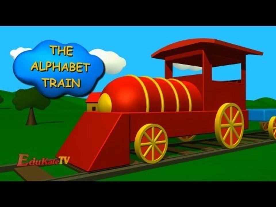 The Alphabet train | Learning Letter | ABC Trai...