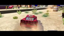 AMAZING Race with Lightning McQueen Cars in HD Rayo Macuin Gameplay Funny with Disney Pixar Cars