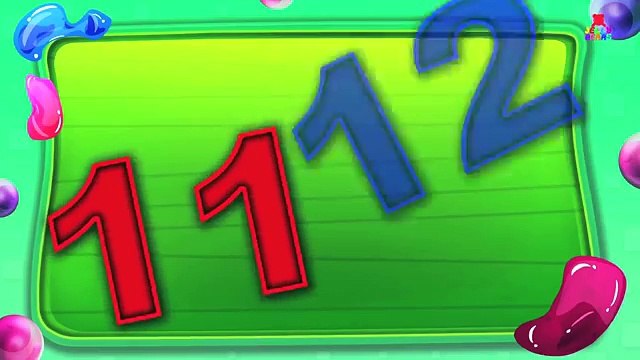 Five Little Jelly Bears | Nursery Rhymes For Kids And Childrens| Baby Songs