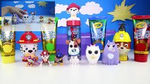 LEARN COLORS w/ The Secret Life of Pets Bath Paint with Paw Patrol - Bath Tub Time with Orbeez,