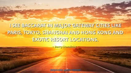 Barry Sternlicht Quotes #1