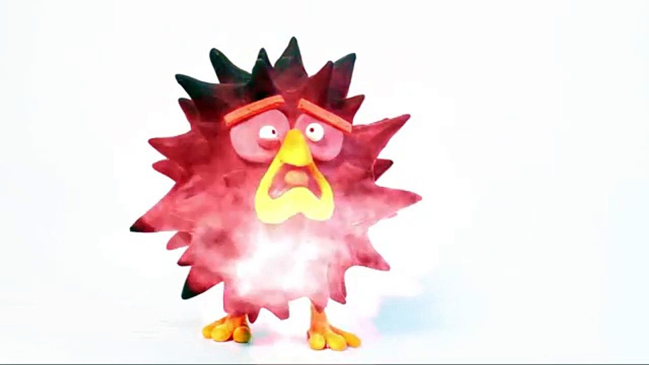 Angry Birds Stop Motion Animation video with Batman and Superman | Play Doh