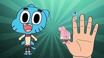 The Amazing World Of Gumball Finger Family Nursery Rhyme Song