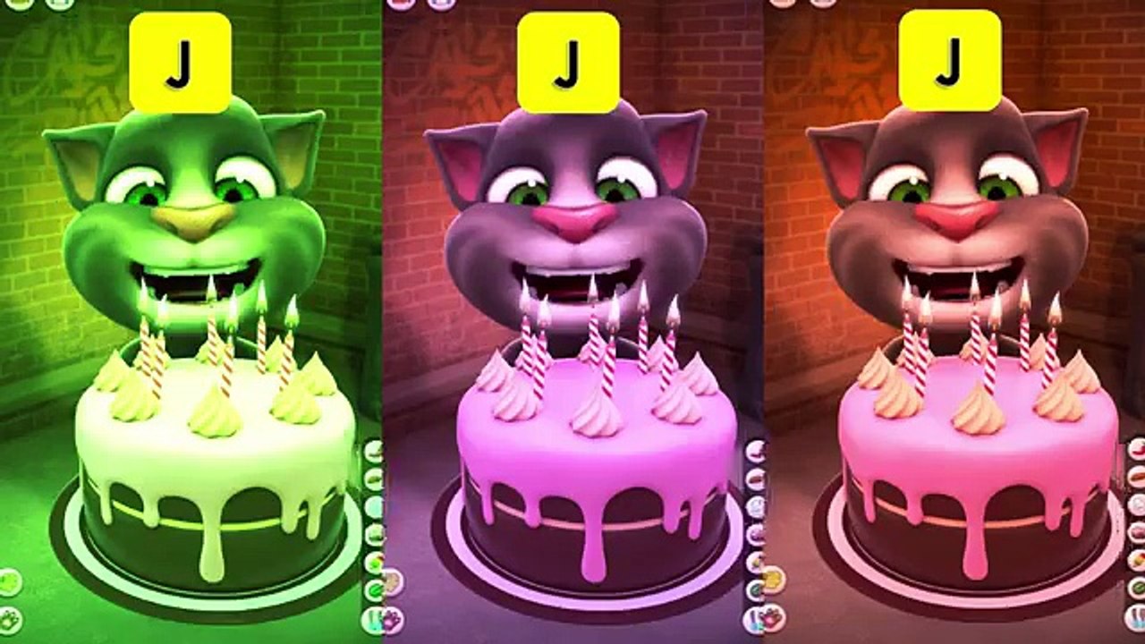 Learn ABC Alphabet with Talking Tom Cat 2, Colours to Kids Children Toddlers Baby Play Videos