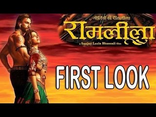 Ranveer Singh And Deepika Padukone At 'Ram Leela' Trailer Launch