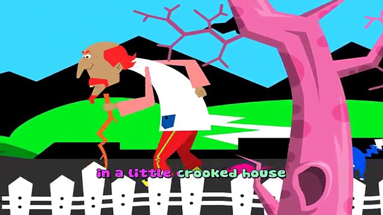 There was a Crooked Man Song Lyrics | Nursery Rhymes TV [Music 4K Video]