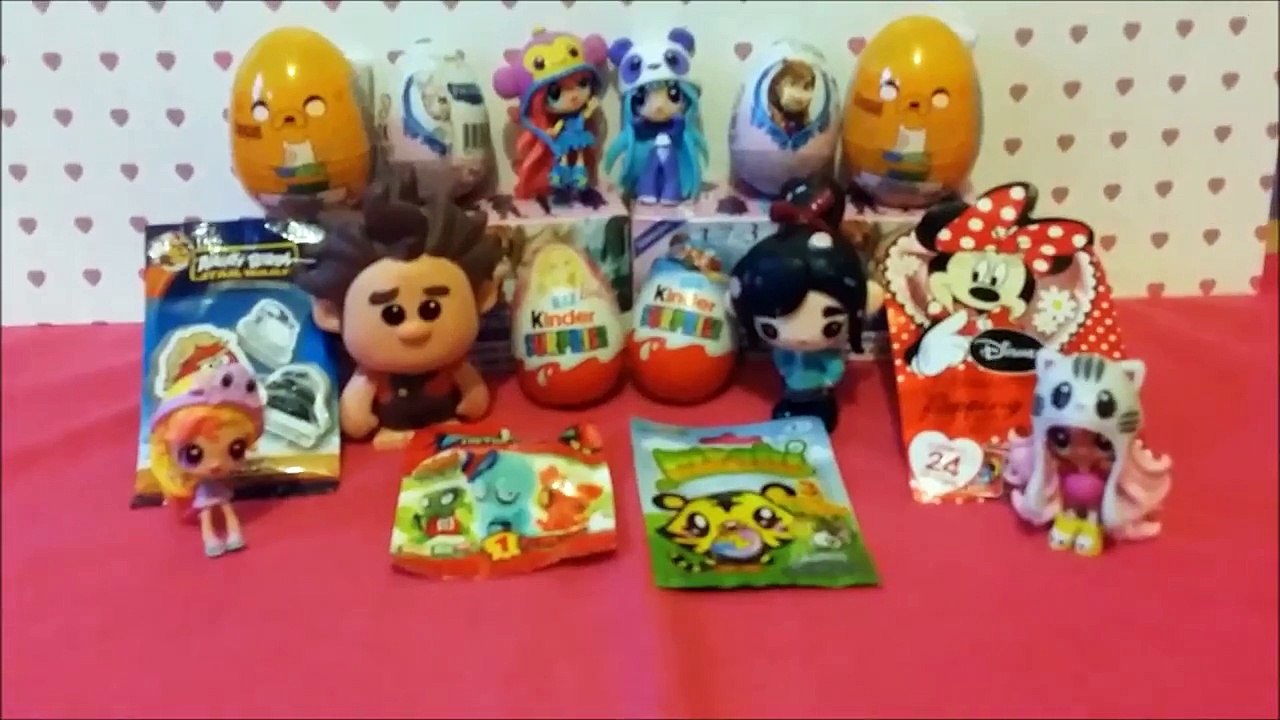 Adventure Time Frozen Kinder Surprise Wreck It...