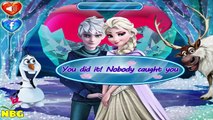 Frozen Princess Elsa Games - Sweet kissing Elsa and Jack Frost