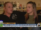 Mother and daughter reunited after finding each other on social media