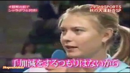 Maria Sharapova playing with 5 men in the same time | Nice one | Must watch |