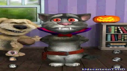 Talking Tom Cat Halloween - Kids Babies Game