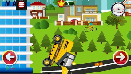 Construction Trucks for children kids. Construction game - Excavator and Dumptruck Videos for Kids