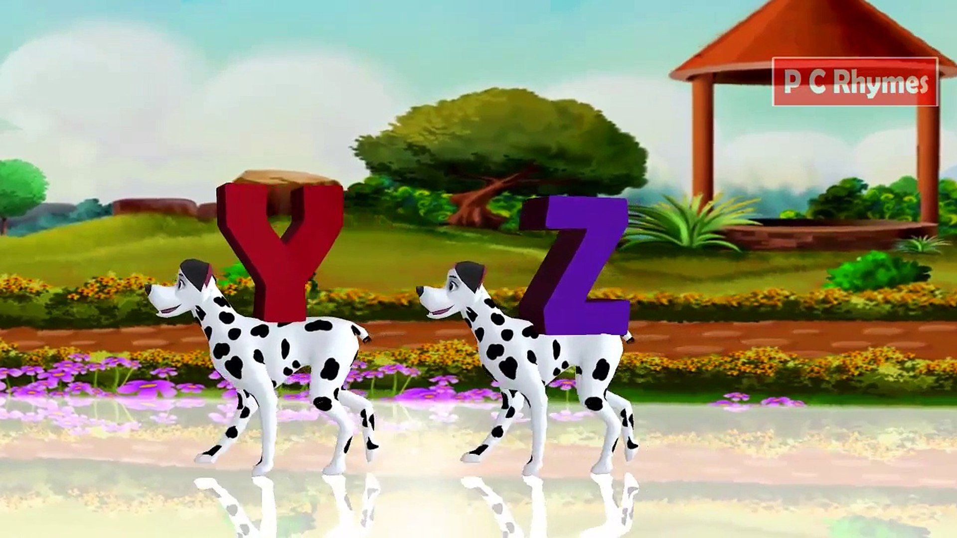 New Dog ABC Song | Alphabet Rhymes songs with Music for children.