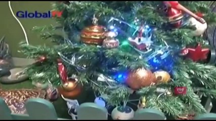 Uniknya Dekorasi Natal di Rumah Benny M Tanto