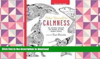 READ book  Color Yourself to Calmness Postcard Book: 20 animal images to color in for inner peace