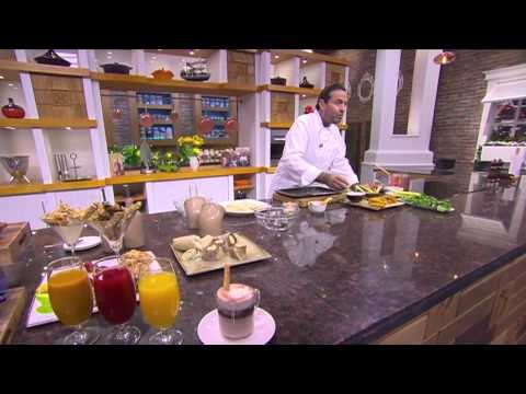 مشروب شيكولاتة-جرانولا-خبز صاج بالموز-خبز صاج بالجبنة والسبانخ | من مطبخ أسامة حلقة كاملة