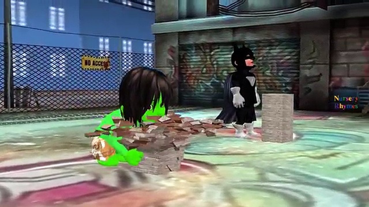 Hulk Vs Ironman And Hulk Vs Batman SuperHero Fight - Finger Family Children Nursery Rhymes