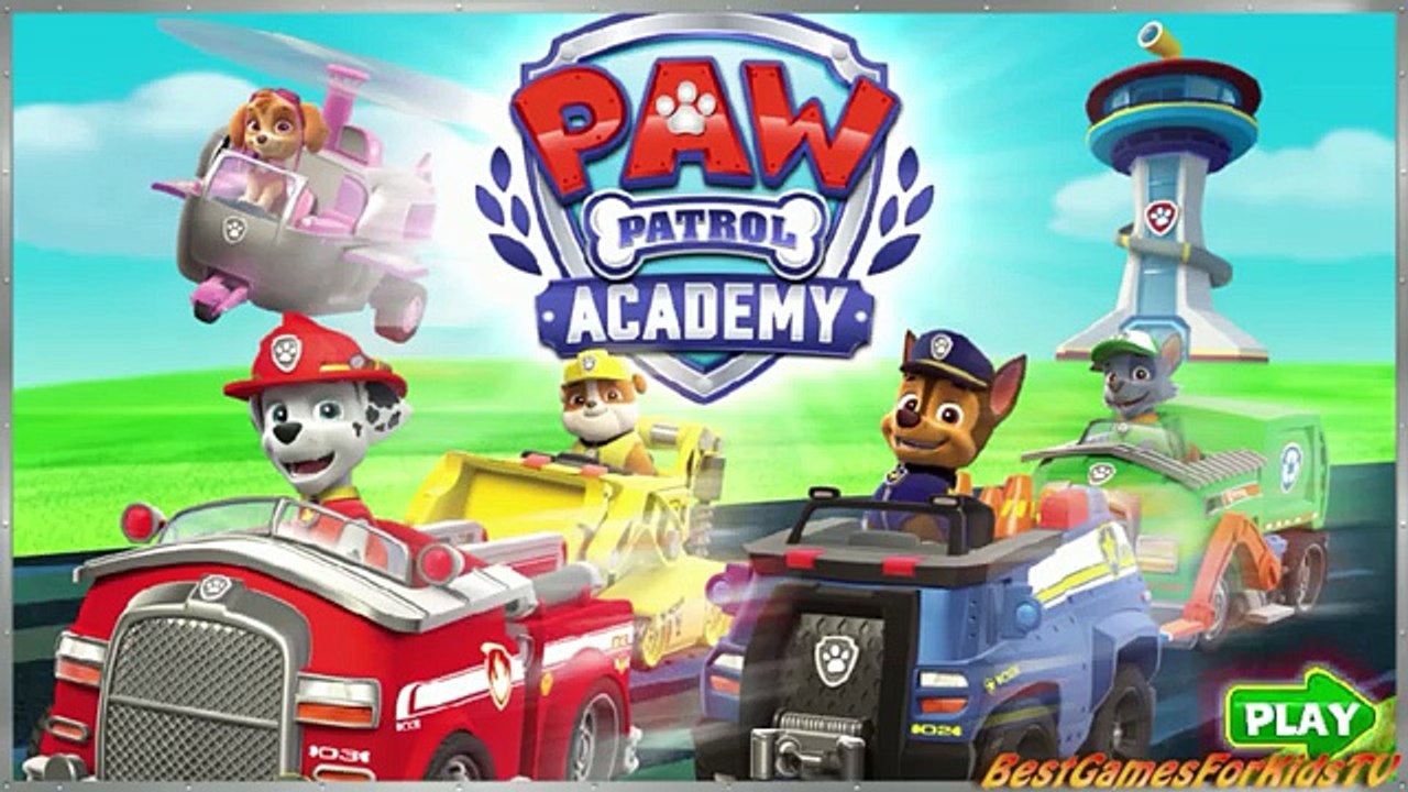 Paw Patrol Academy Part 2 Free Games for Children Full HD Video