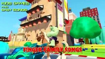 #Finger Family Nursery Rhymes Song for Kids | Disney Pixar Cars McQueen Colors & Blue Hulk