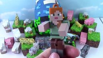 GIANT MINECRAFT Play Doh Surprise Egg Series 2 Blind Bag Blind Box Hangers Stone Series