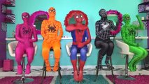 Spiderman Finger Family Nursery Rhymes. Superheroes Songs Collection and Baby Songs