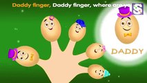 The Finger Family Funny Eggs Simple songs & Learning Nursery Rhymes & Songs For Children