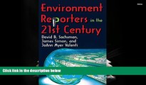 Price Environment Reporters in the 21st Century James Simon On Audio