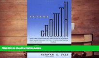 Best Price Beyond Growth: The Economics of Sustainable Development Herman E. Daly For Kindle