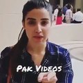 Actress Hareem Farooq proposing unknown guy and said i love you