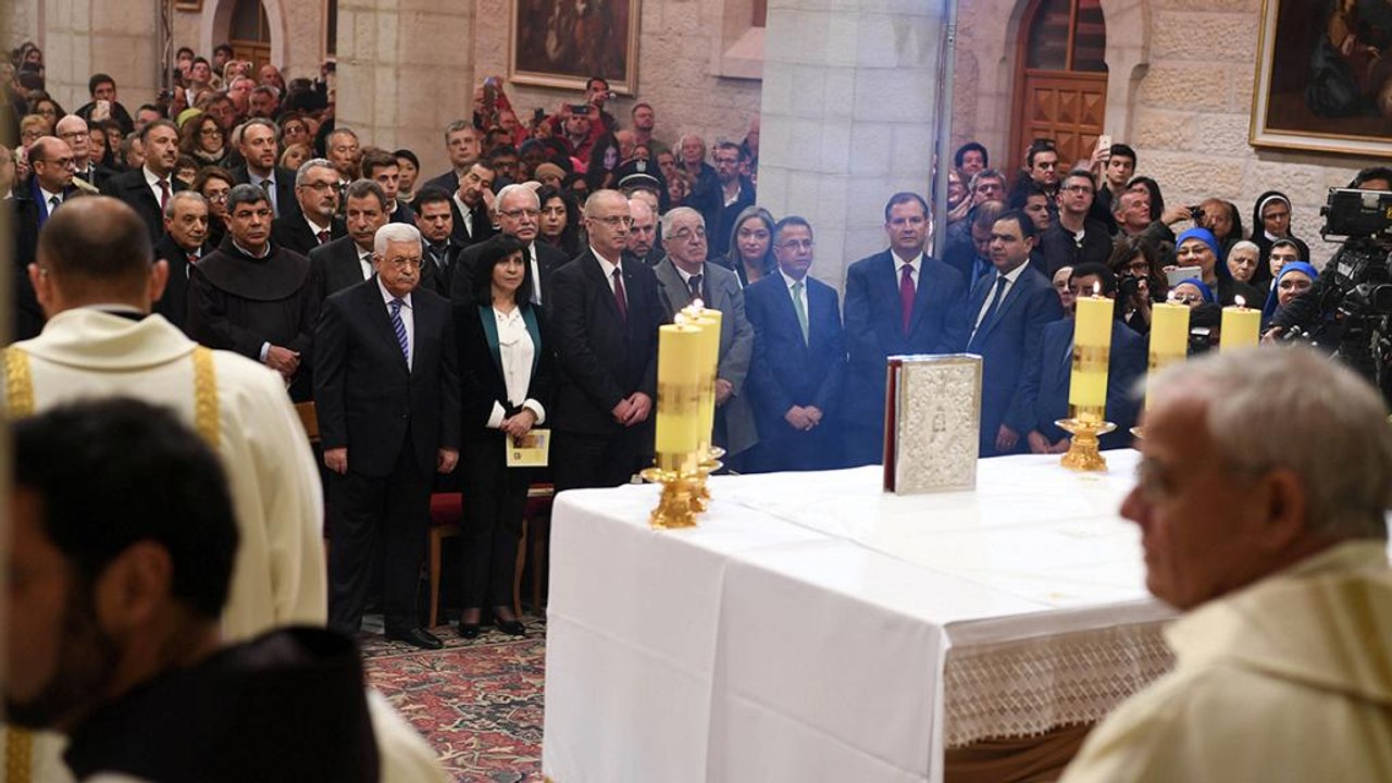 Weihnachtsfeiern in Bethlehem: Patriach ruft zu Offenheit auf