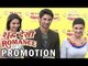 Sushant Singh Rajput, Parineeti Chopra And Vaani Kapoor At 'Shuddh Desi Romance' Promotions
